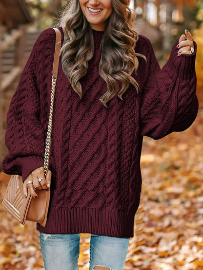 Allegra Chunky Knit Sweater