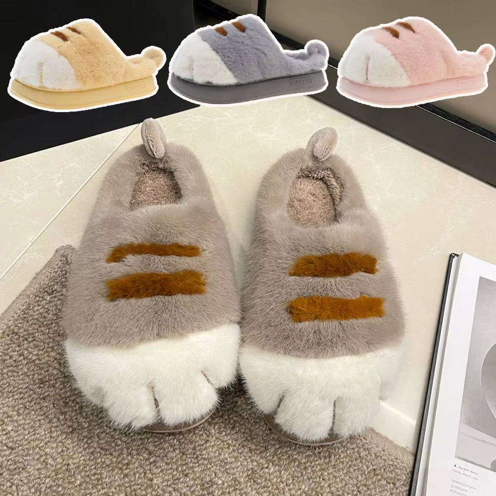 CatCuddle Plush Slippers