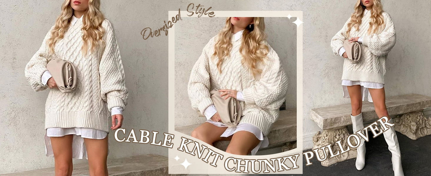 Allegra Chunky Knit Sweater