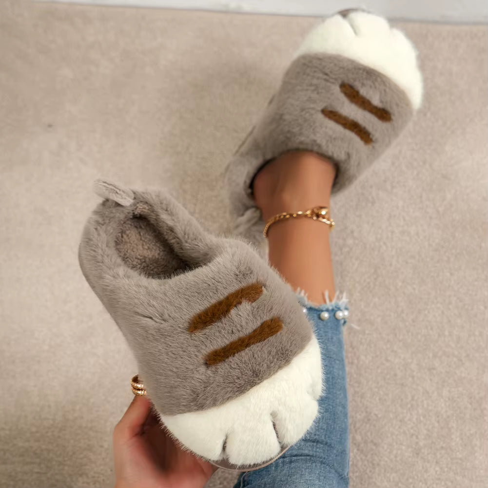 CatCuddle Plush Slippers