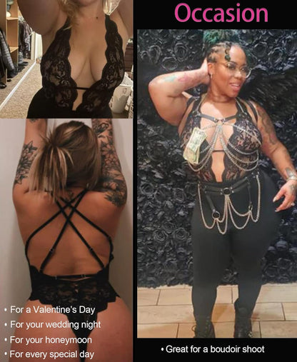 Midnight Bloom Bodysuit