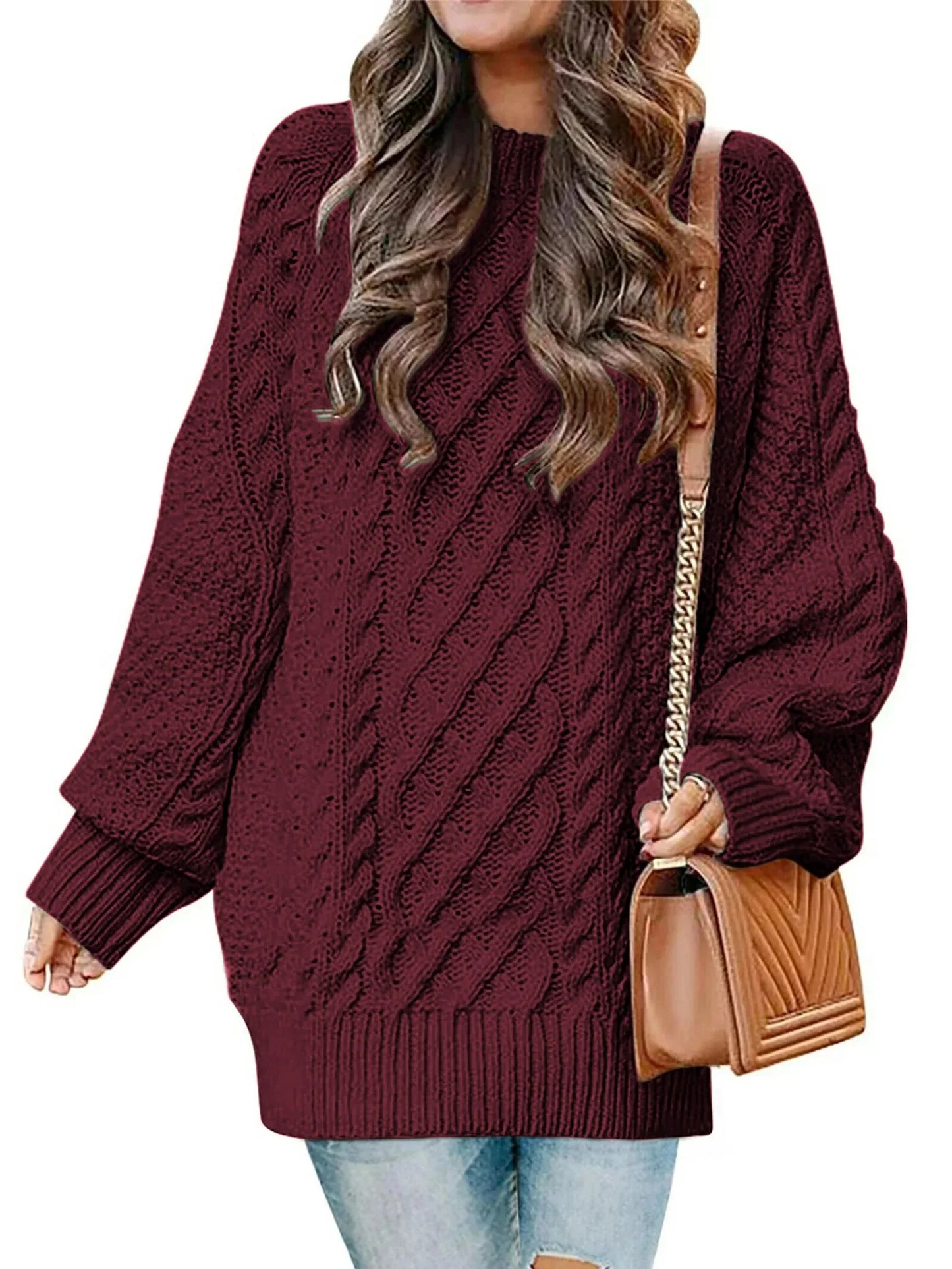 Allegra Chunky Knit Sweater