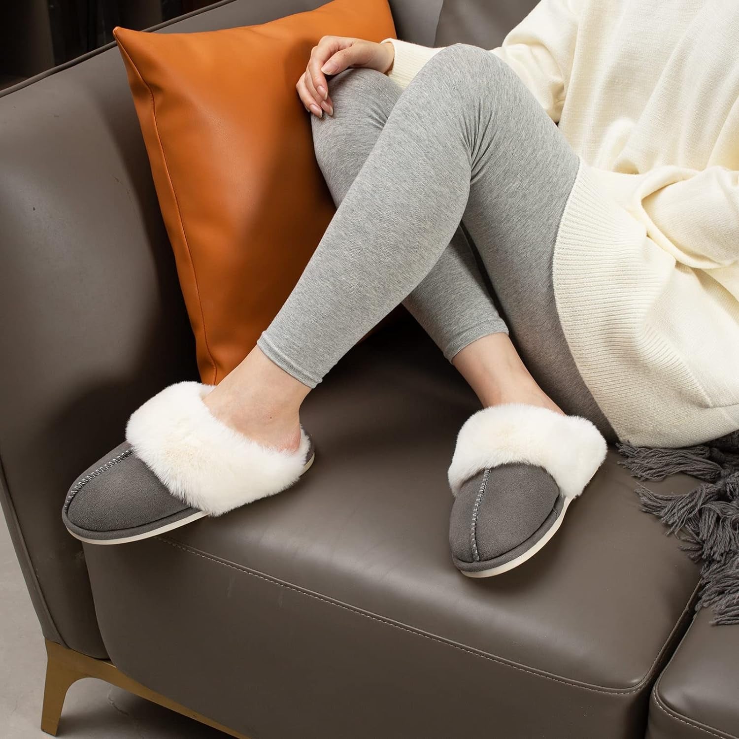 CloudSoft Memory Slippers