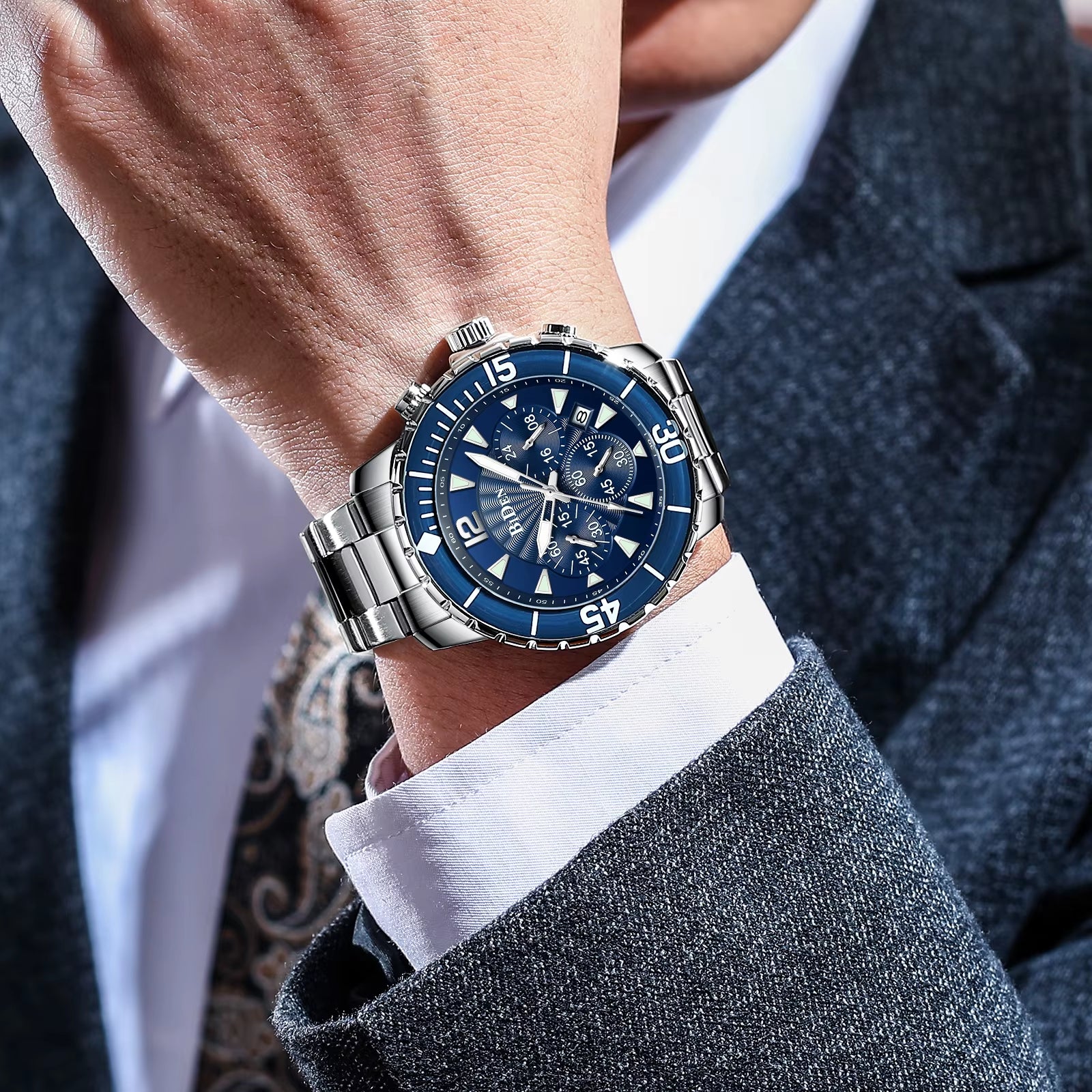 Biden Azure Elite Chrono