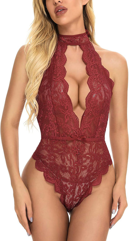 Crimson Allure Teddy
