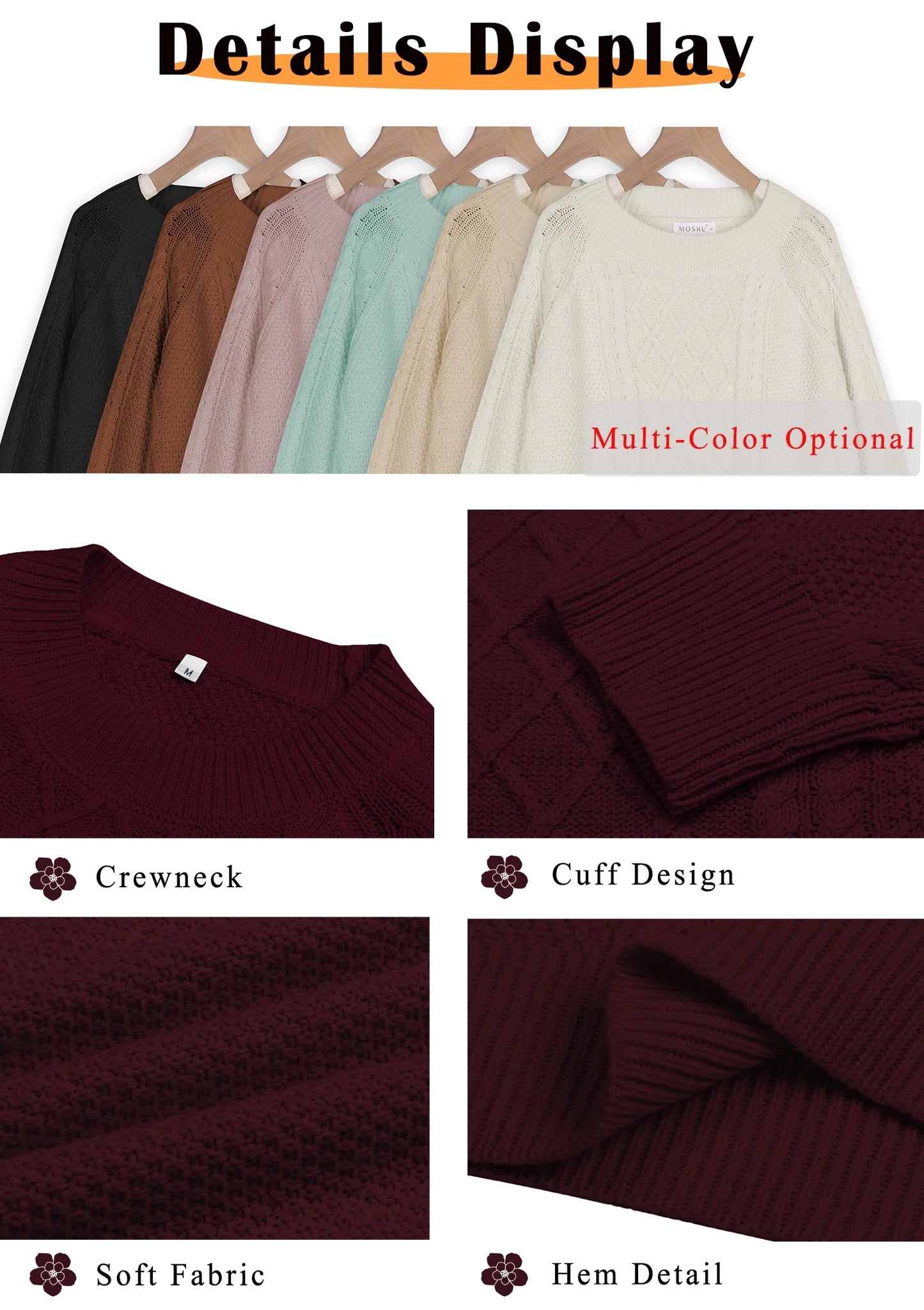 Allegra Chunky Knit Sweater