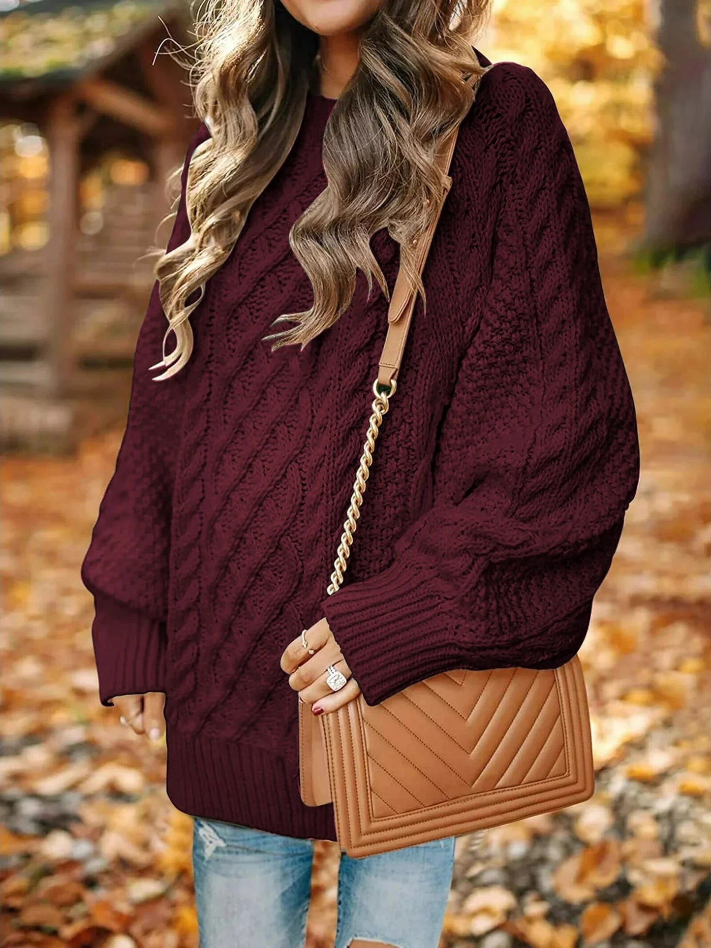 Allegra Chunky Knit Sweater
